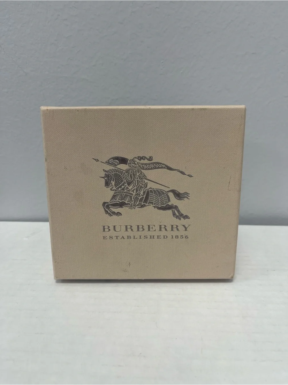 Burberry Burgundy Leather International Bifold Wallet - Preowned